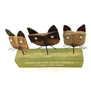 Hallmark Carla Taylor Some Of The Best People I Know Are Cats Paperweight Decor